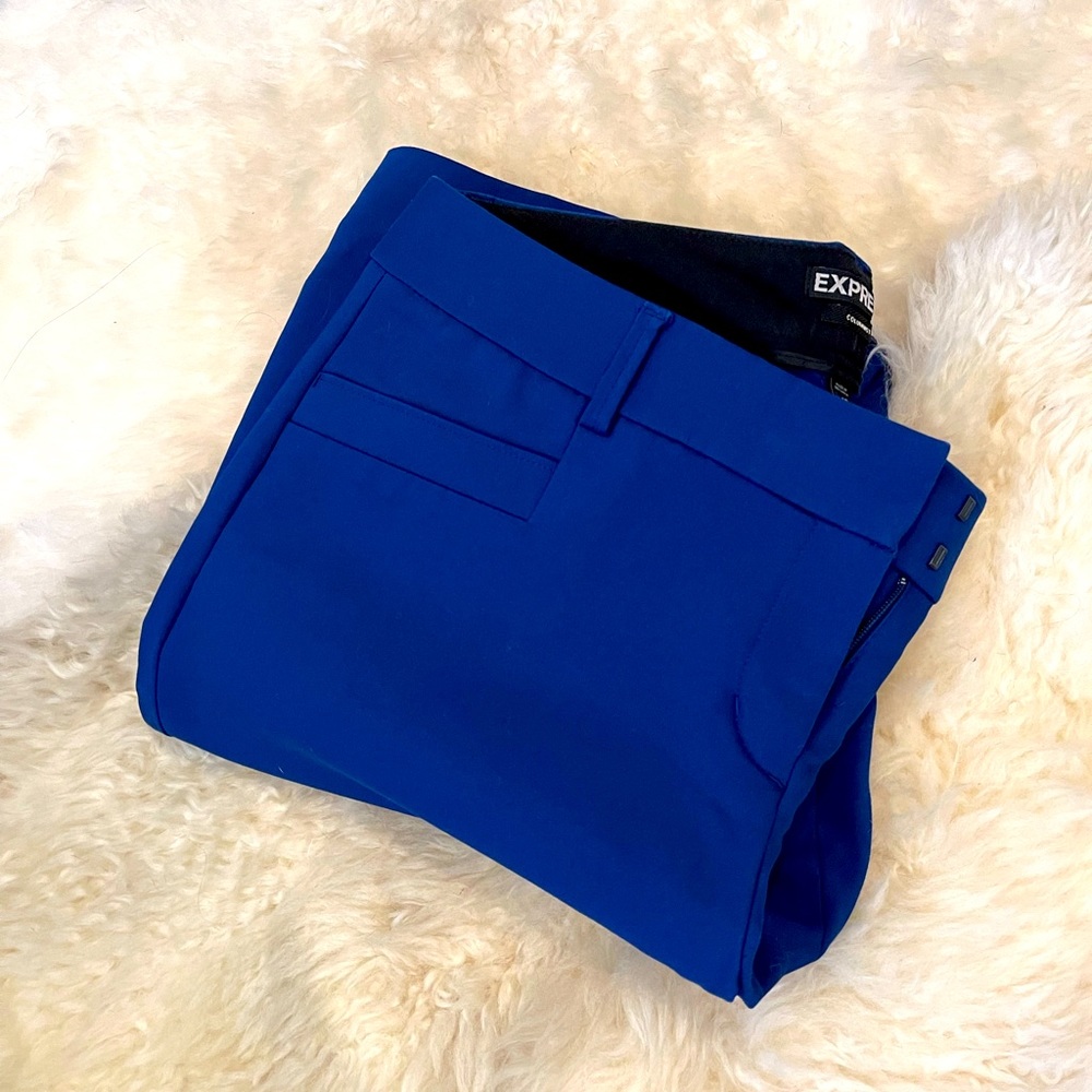 Express columnist 6R blue dress pants